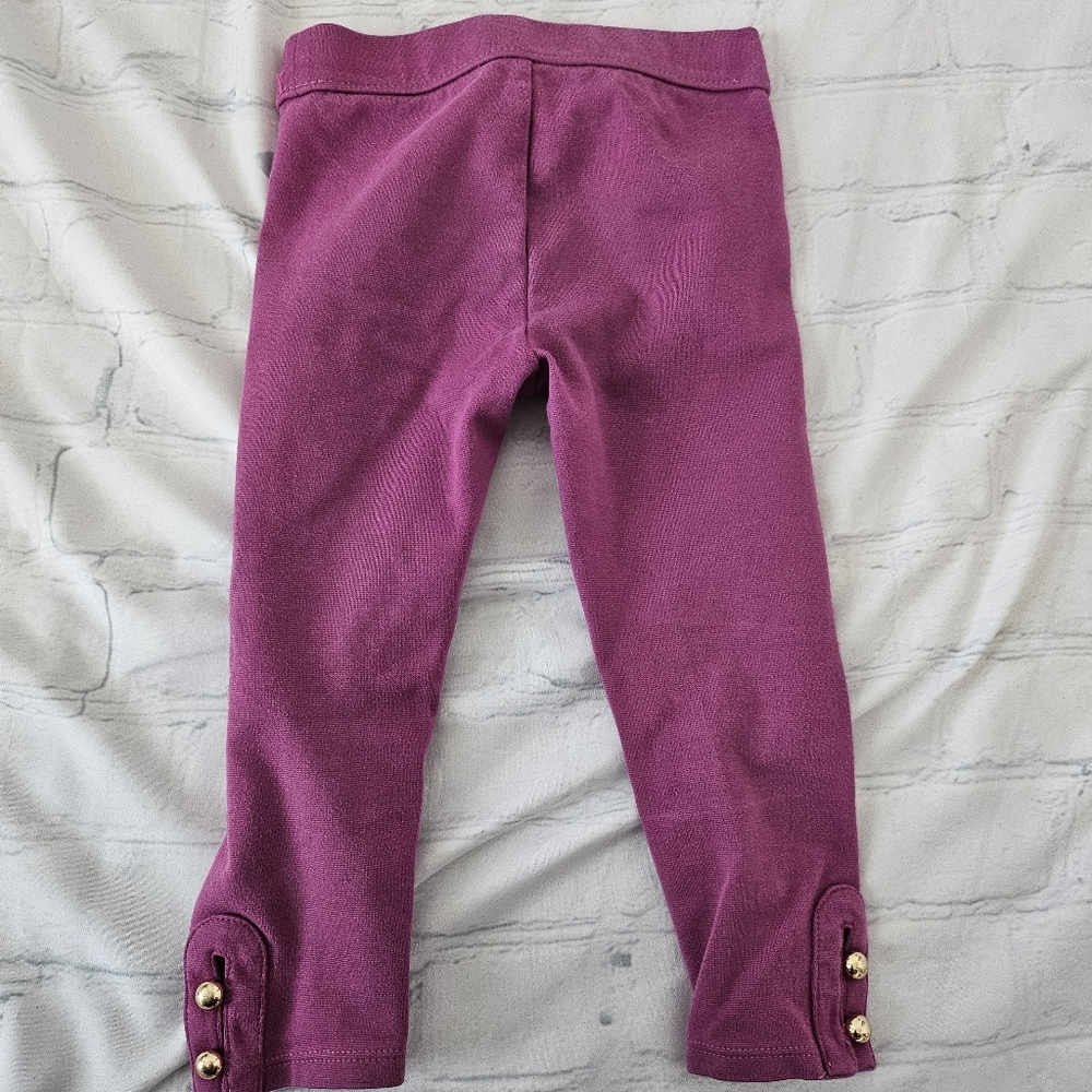 Janie and Jack kids pants, size 2T, color pink